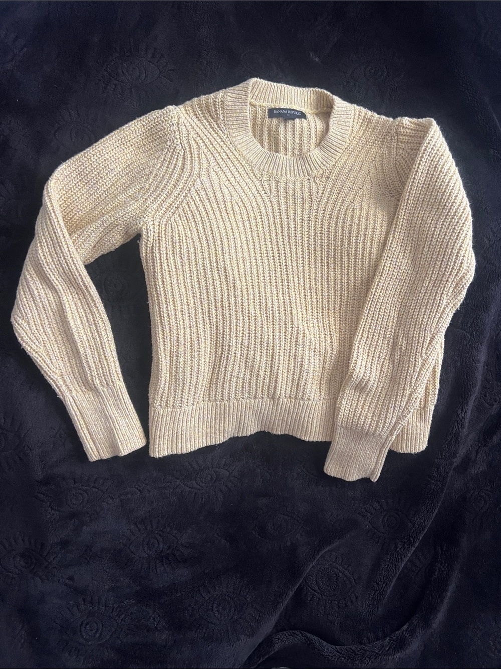 Banana Republic Ribbed Crewneck Sweater in